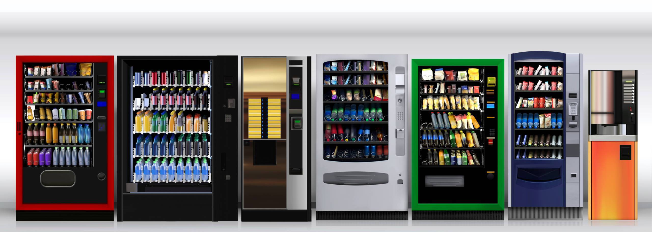 Vending machines with on the go foods